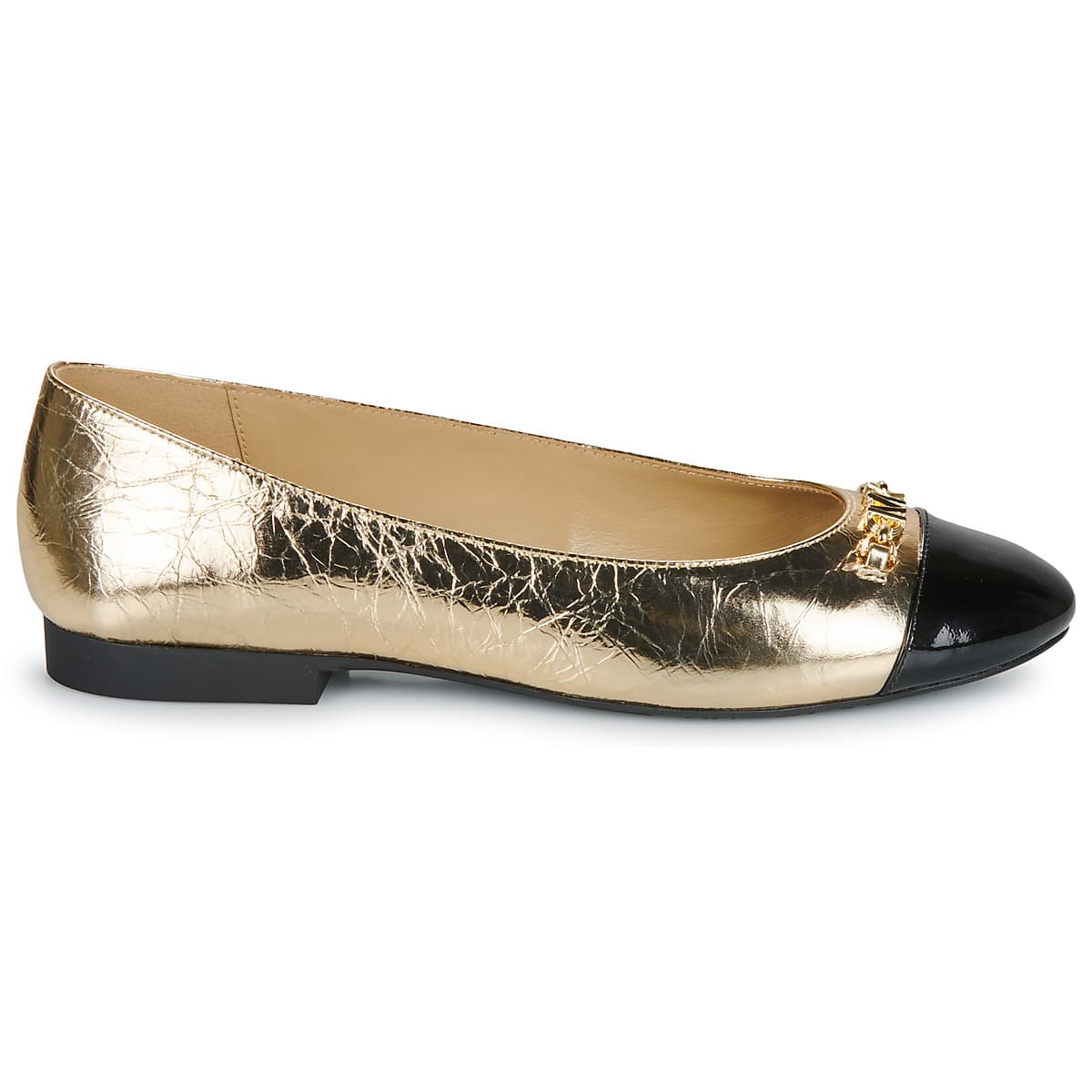 Women's Ballet Flats Michael Kors Gold