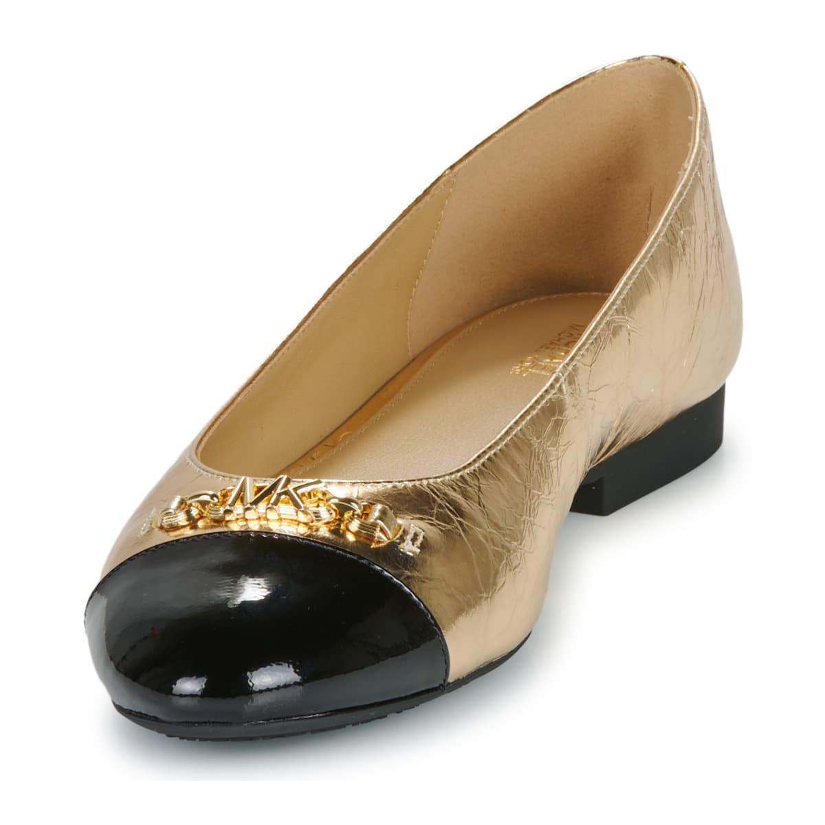 Women's Ballet Flats Michael Kors Gold