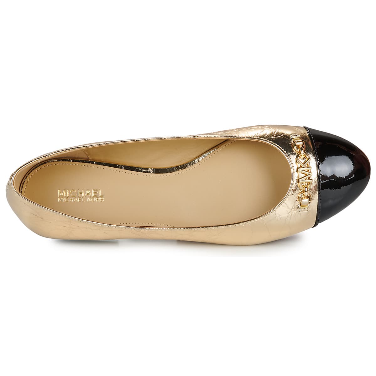 Women's Ballet Flats Michael Kors Gold