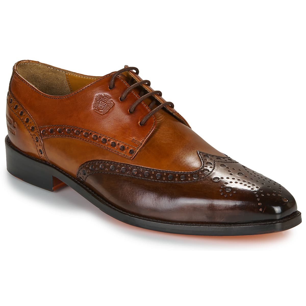 Men's Derby Shoes Melvin & Hamilton Brown