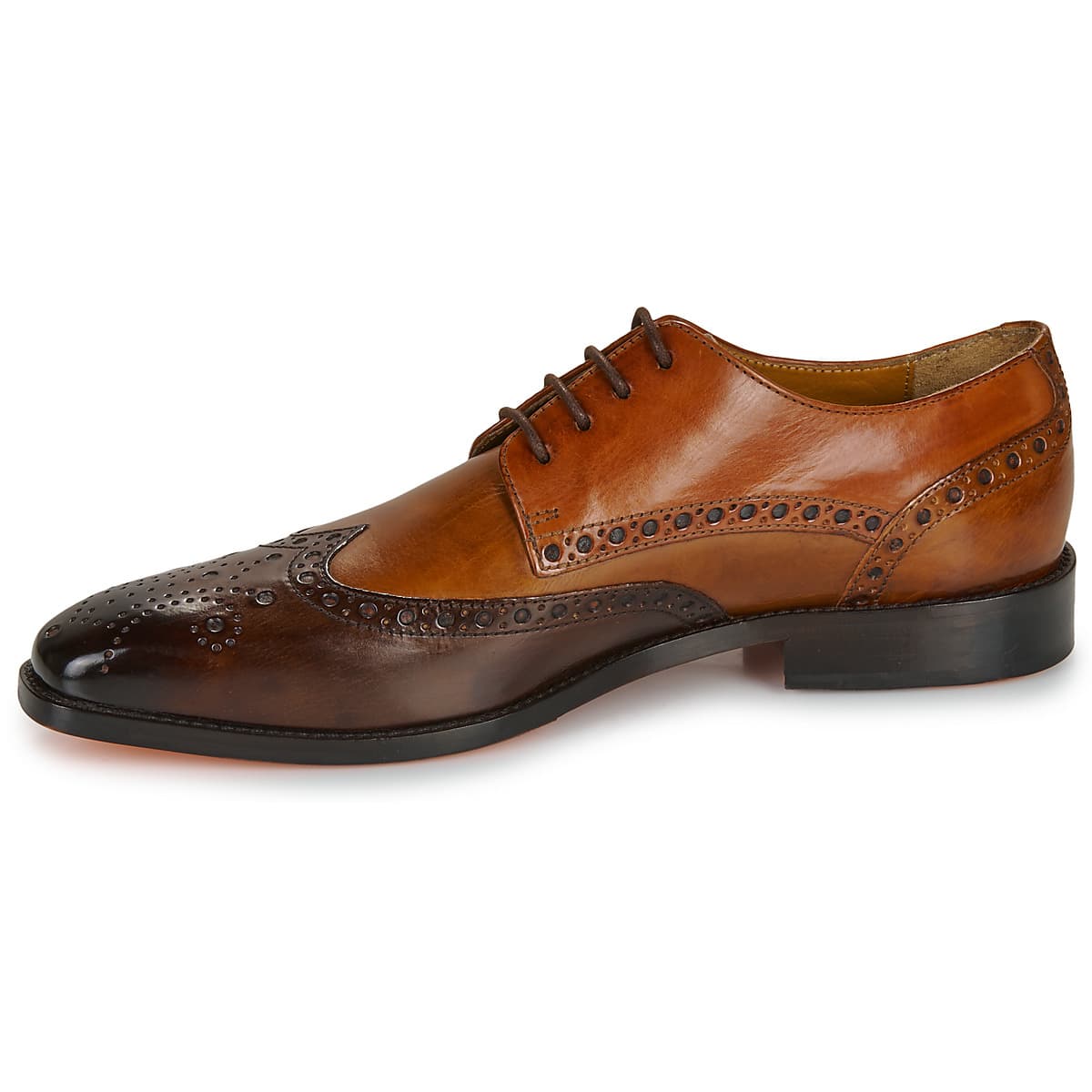 Men's Derby Shoes Melvin & Hamilton Brown