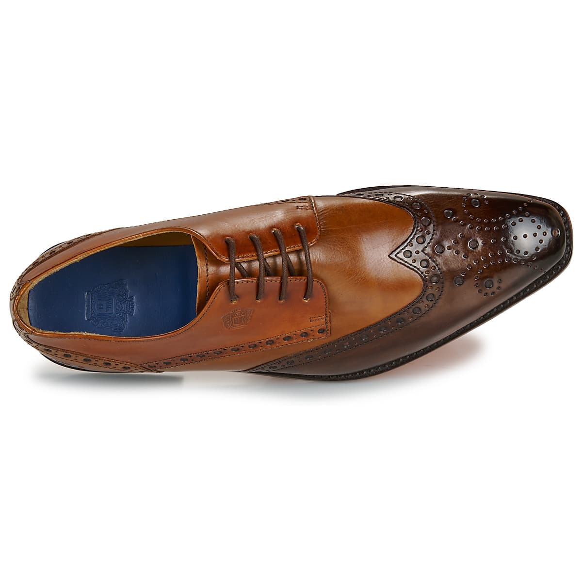 Men's Derby Shoes Melvin & Hamilton Brown