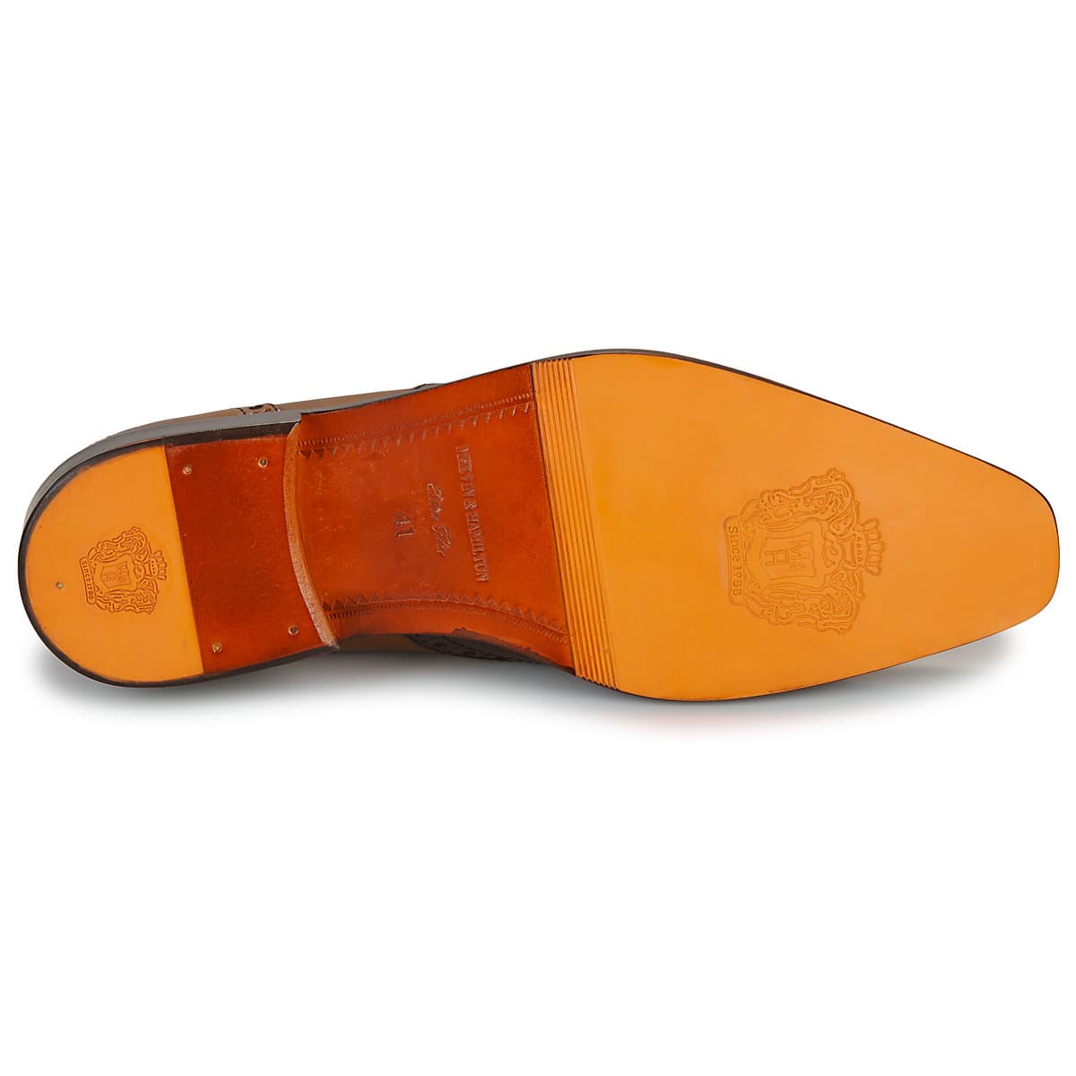 Men's Derby Shoes Melvin & Hamilton Brown