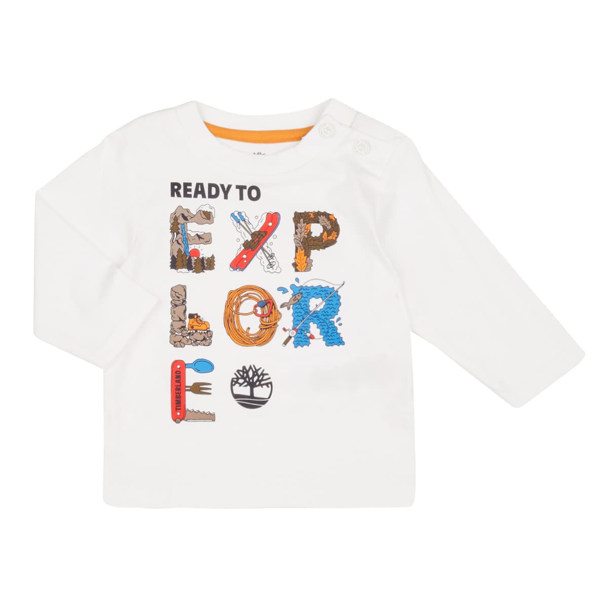 Μπλουζάκια με μακριά μανίκια Timberland TEE-SHIRT MANCHES LONGUES T60250