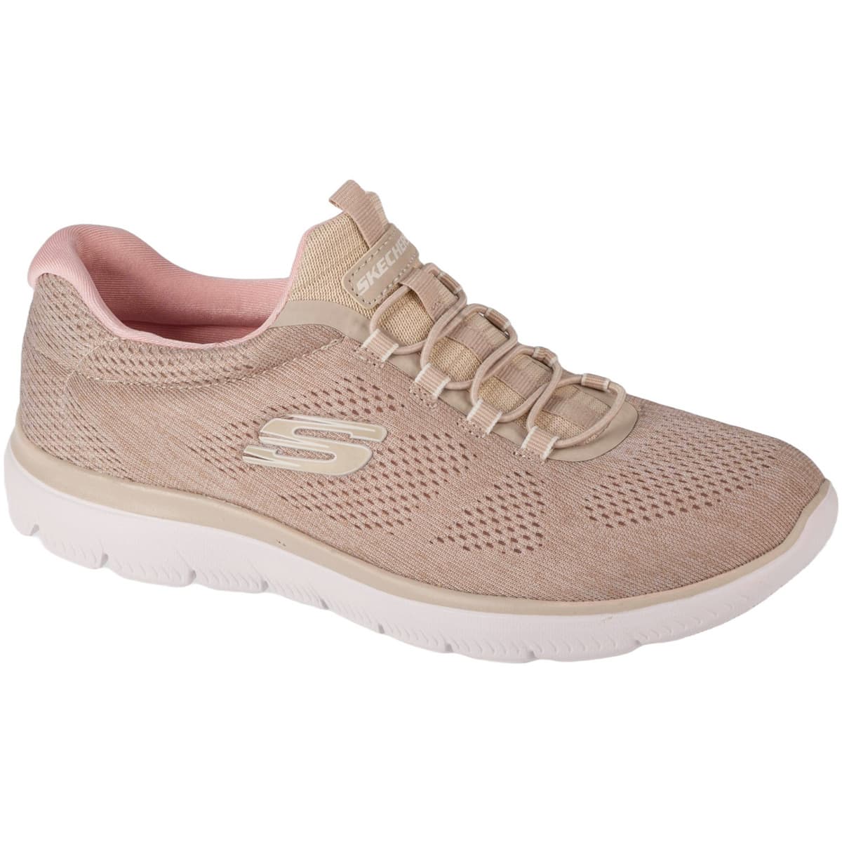 Women's Running Shoes Skechers Beige