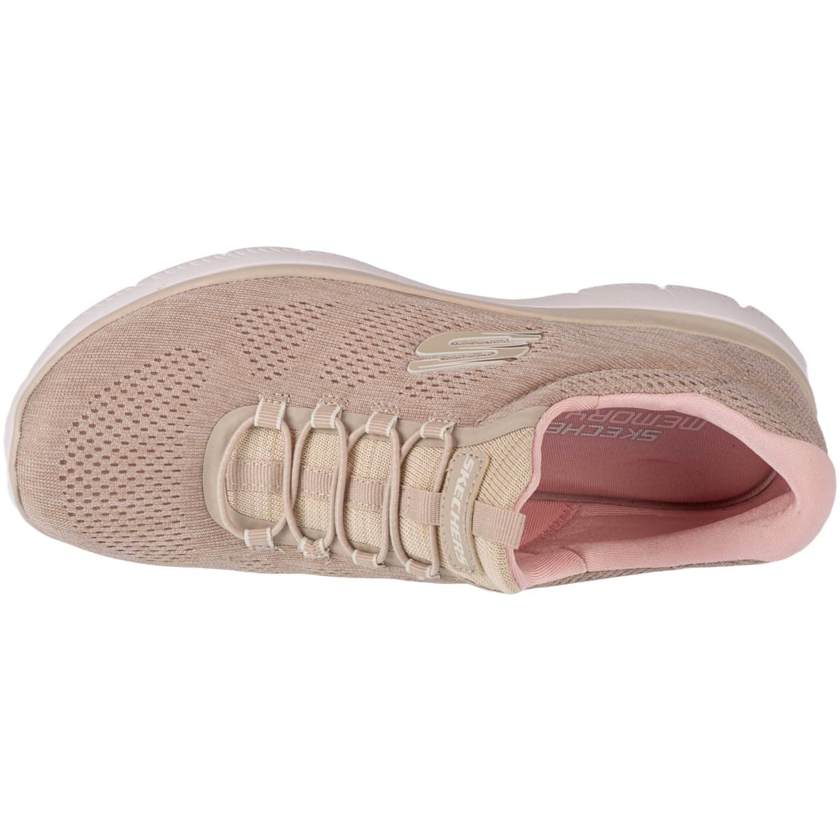 Women's Gym Shoes Skechers Beige
