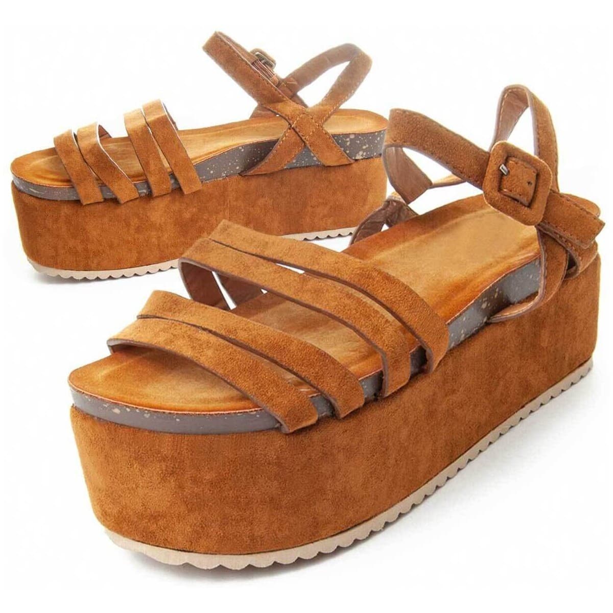 Women's Platforms Montevita Brown