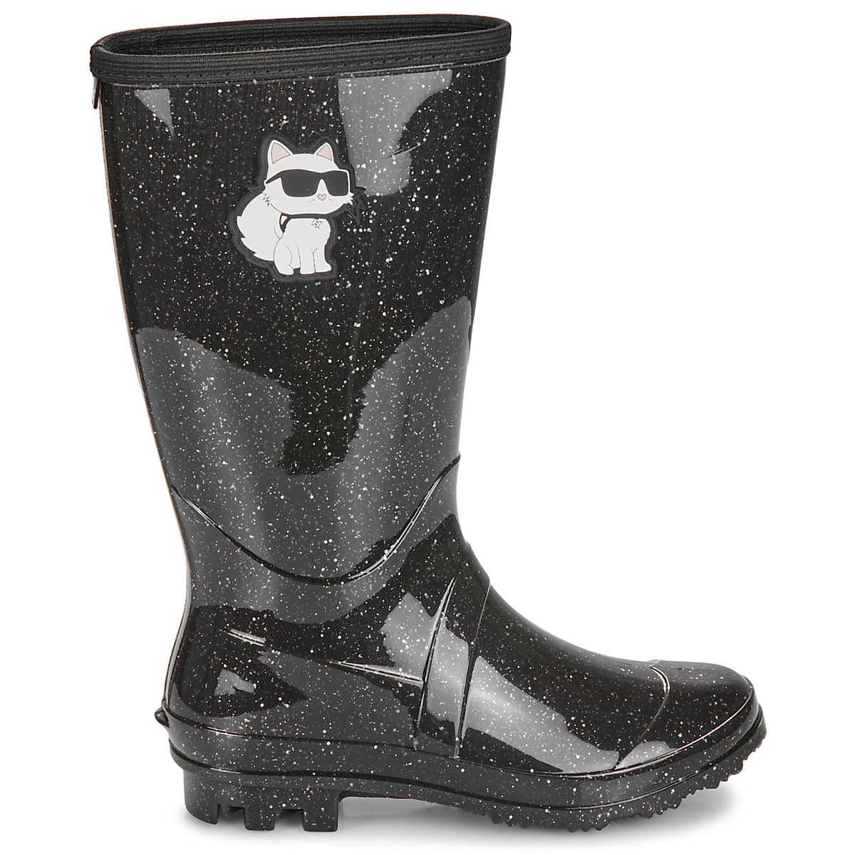 Girls' Wellington Boots Karl Lagerfeld Black
