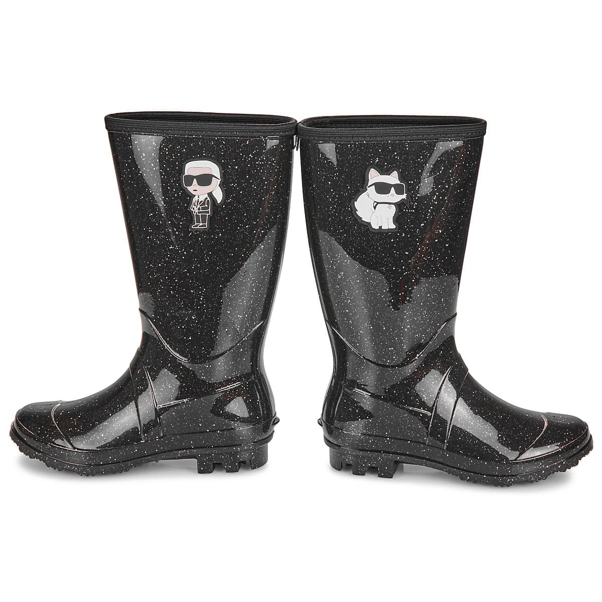 Girls' Wellington Boots Karl Lagerfeld Black