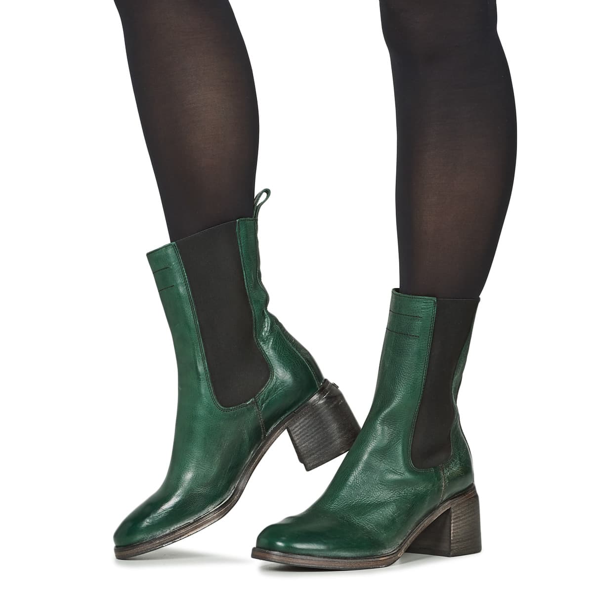 Women's Ankle Boots Moma Green