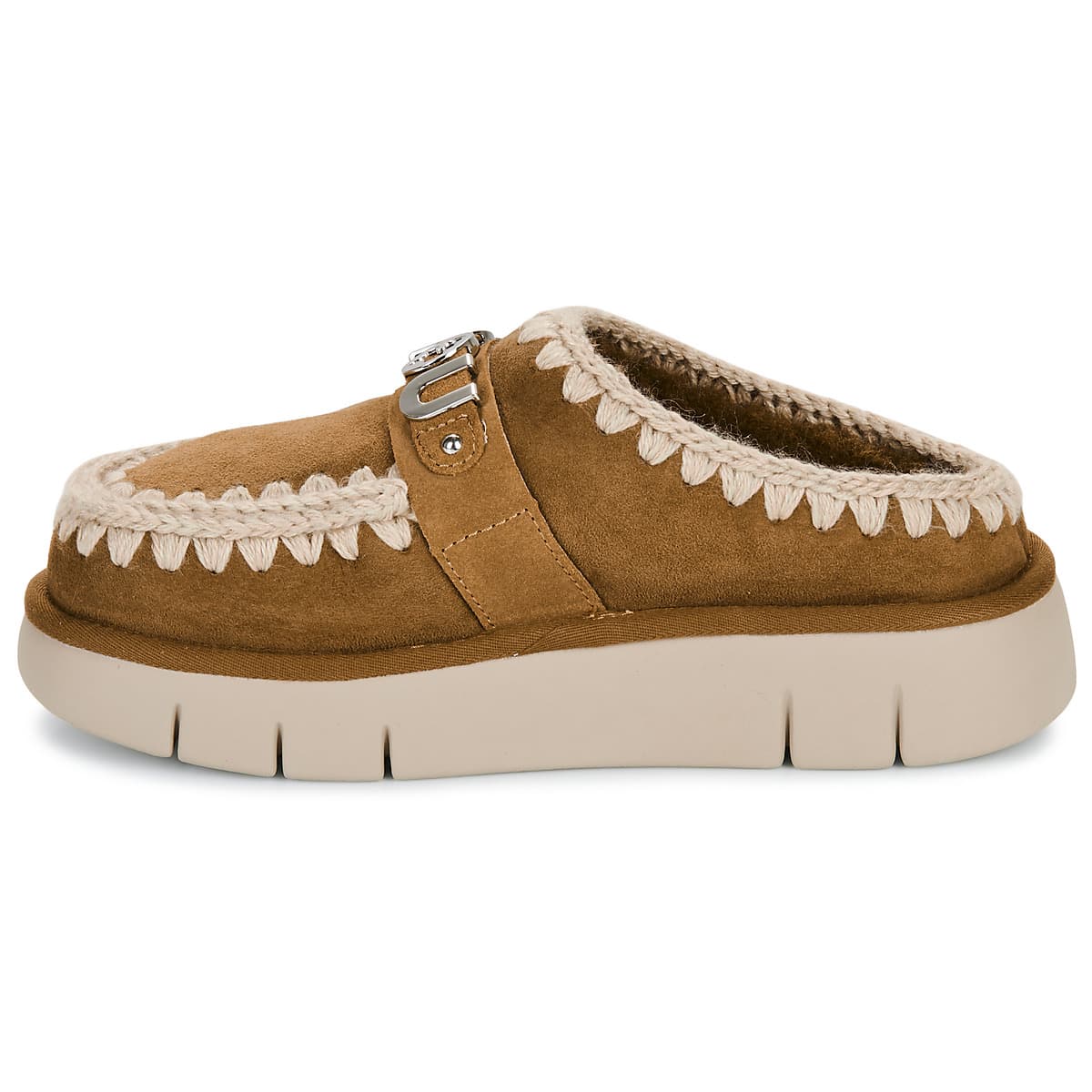 Women's Mules Mou Brown