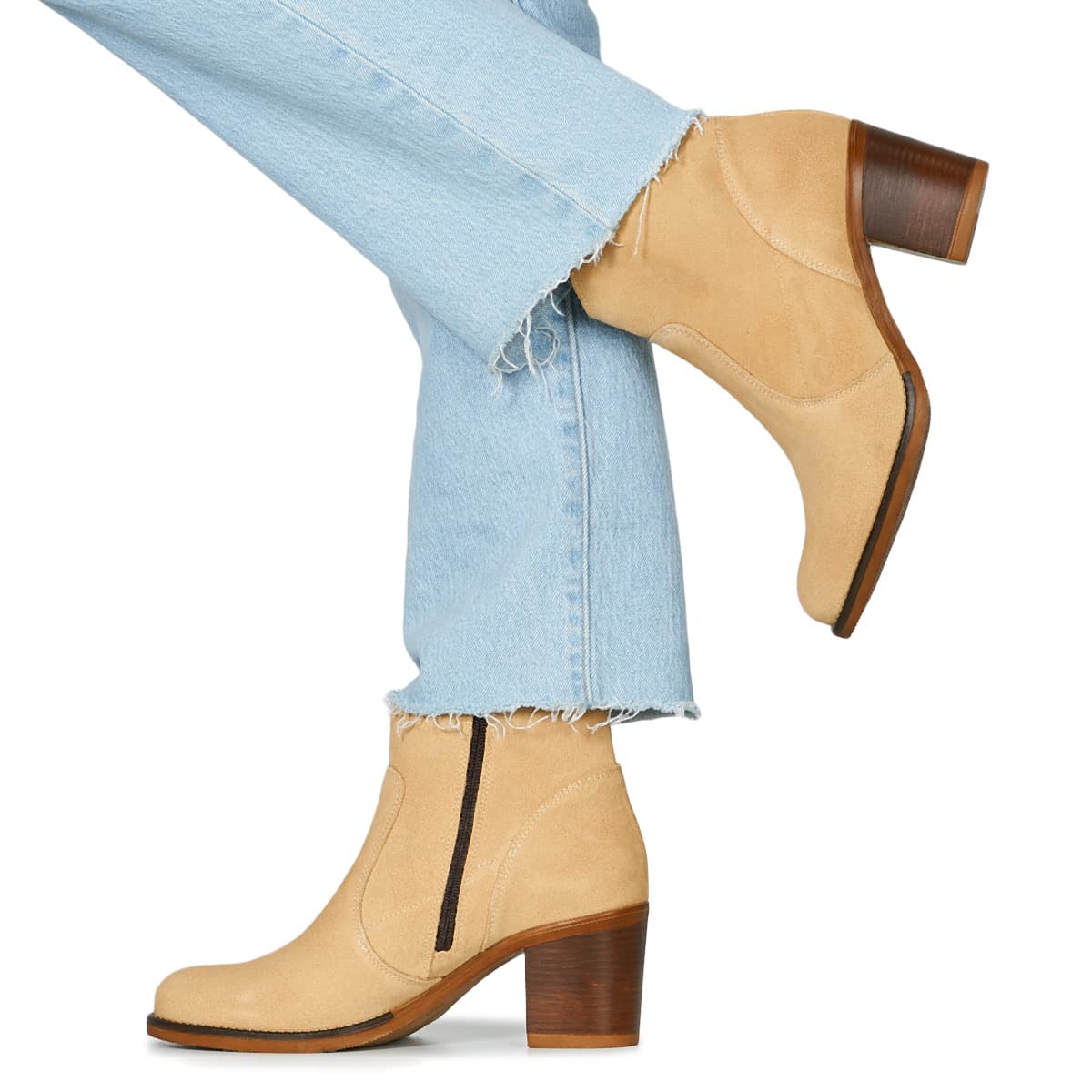 Women's Ankle Boots YOKONO Beige