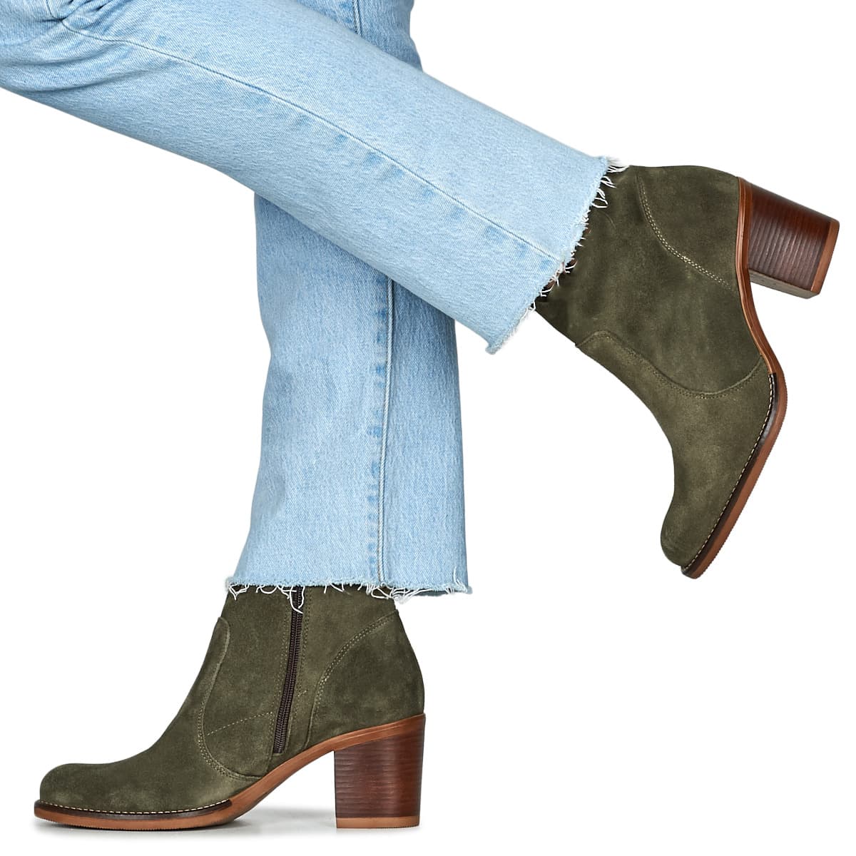 Women's Ankle Boots YOKONO Green