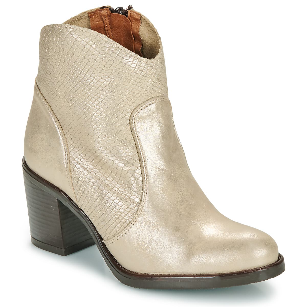 Women's Ankle Boots YOKONO Gold
