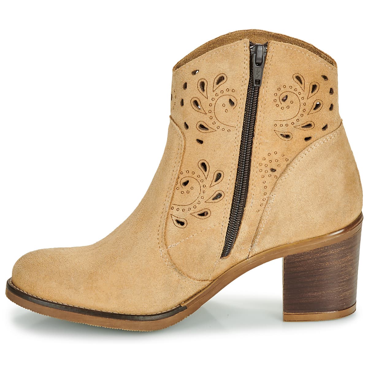 Women's Ankle Boots YOKONO Beige