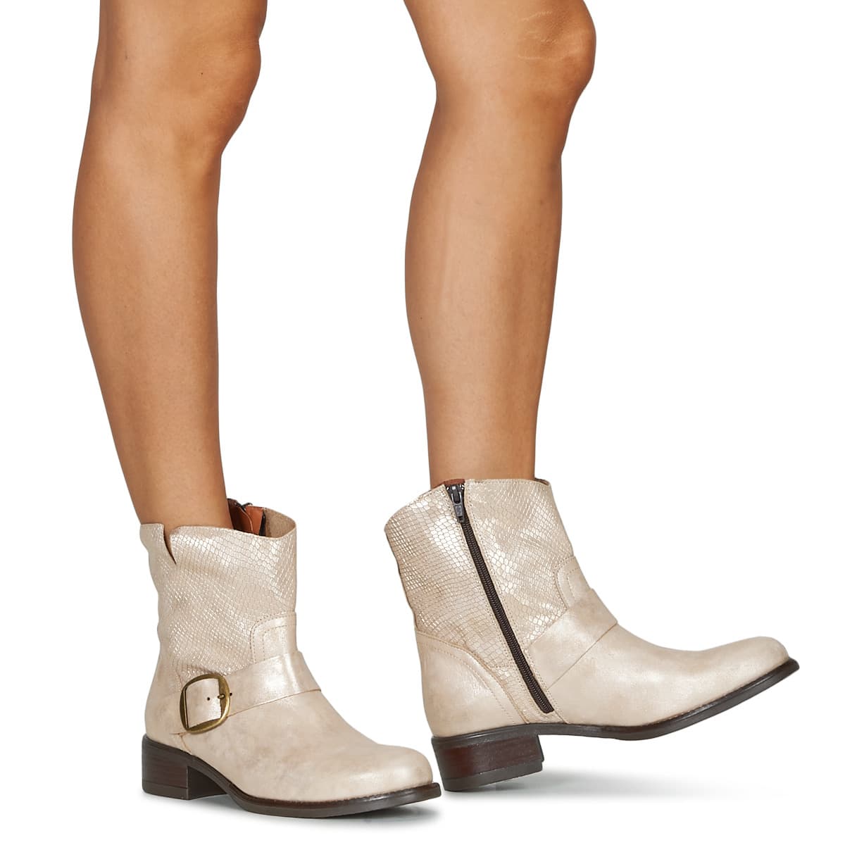 Women's Ankle Boots YOKONO Gold