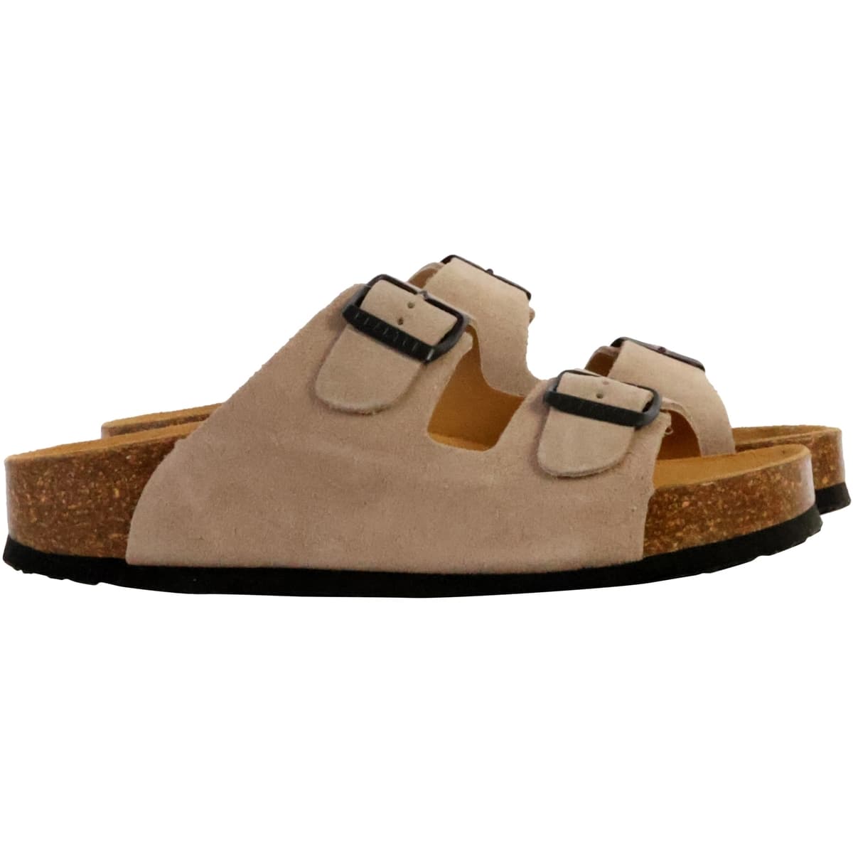 Women's Mules Plakton Brown