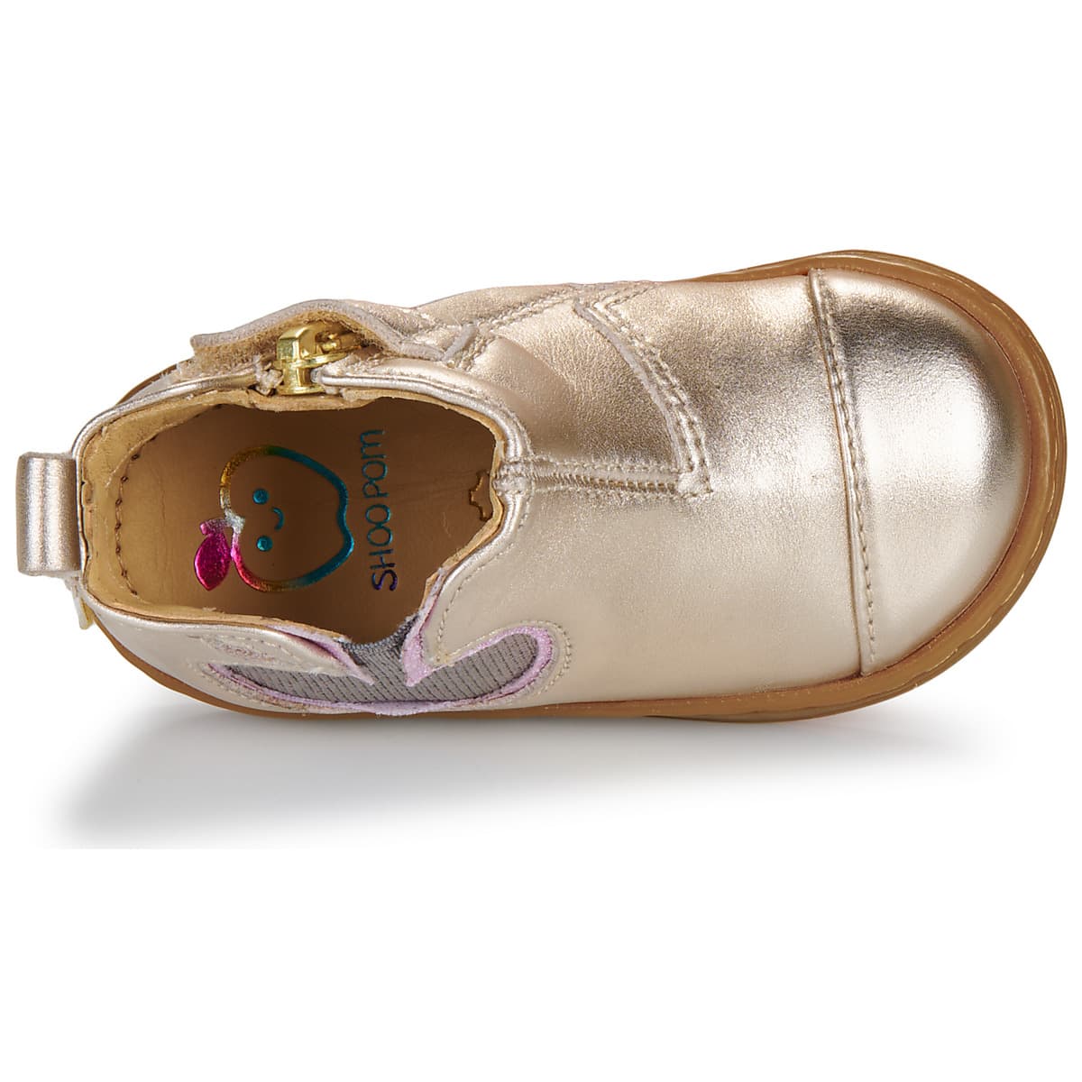 Girls' Boots Shoo Pom Gold
