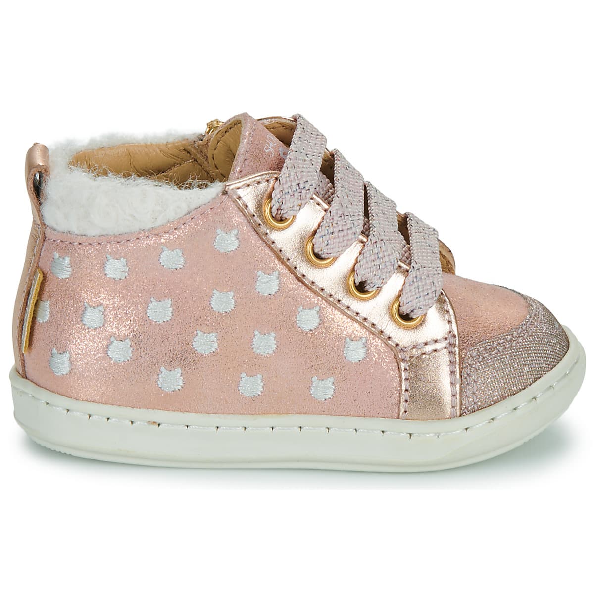 Girls' Sneakers Shoo Pom Pink