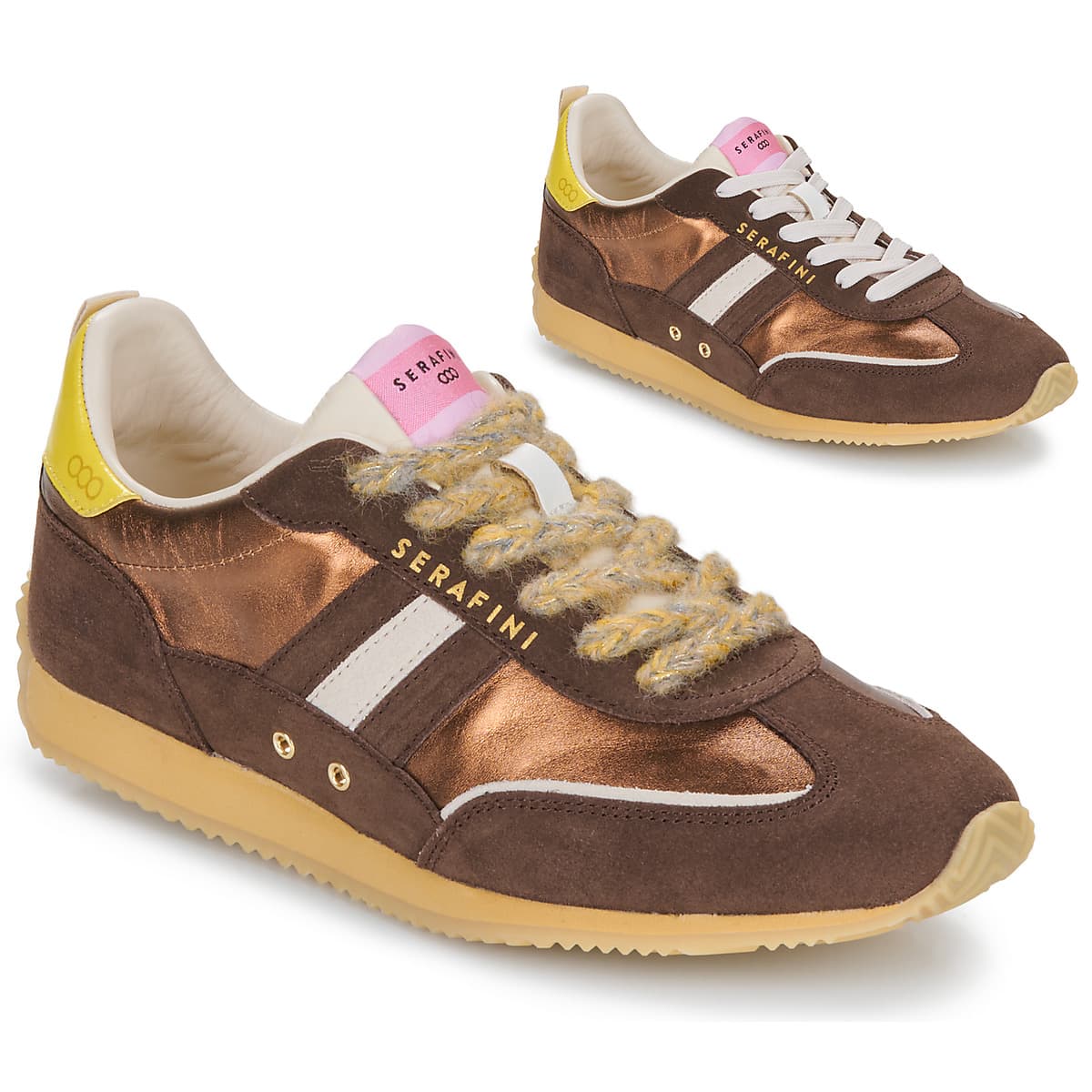 Women's Sneakers Serafini Brown