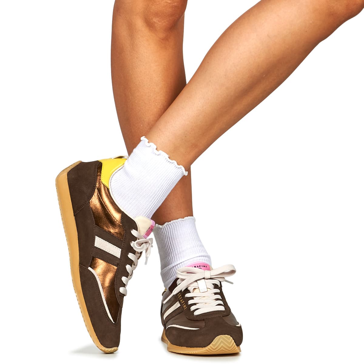 Women's Sneakers Serafini Brown