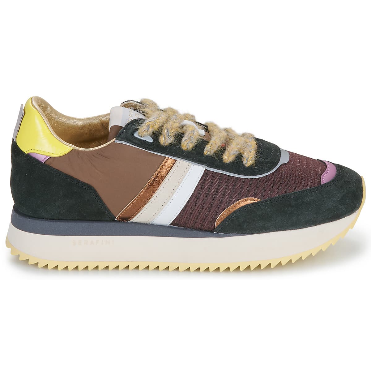 Women's Sneakers Serafini Brown