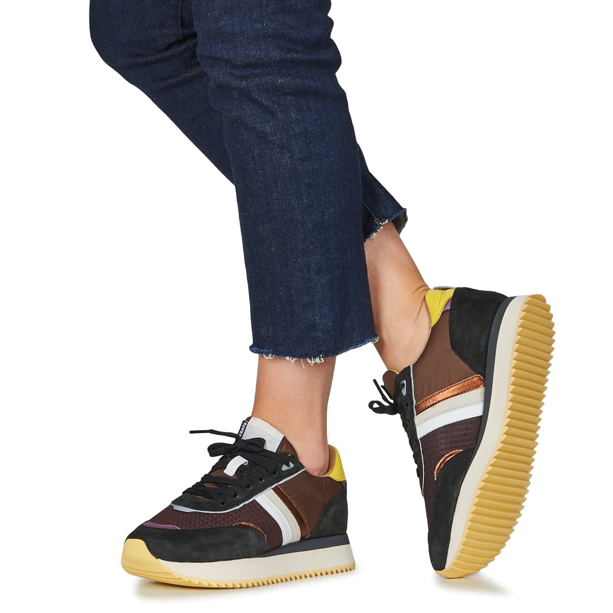 Women's Sneakers Serafini Brown