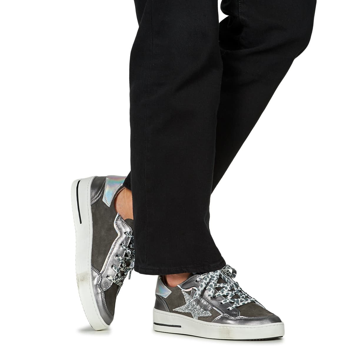 Women's Sneakers Semerdjian Silver