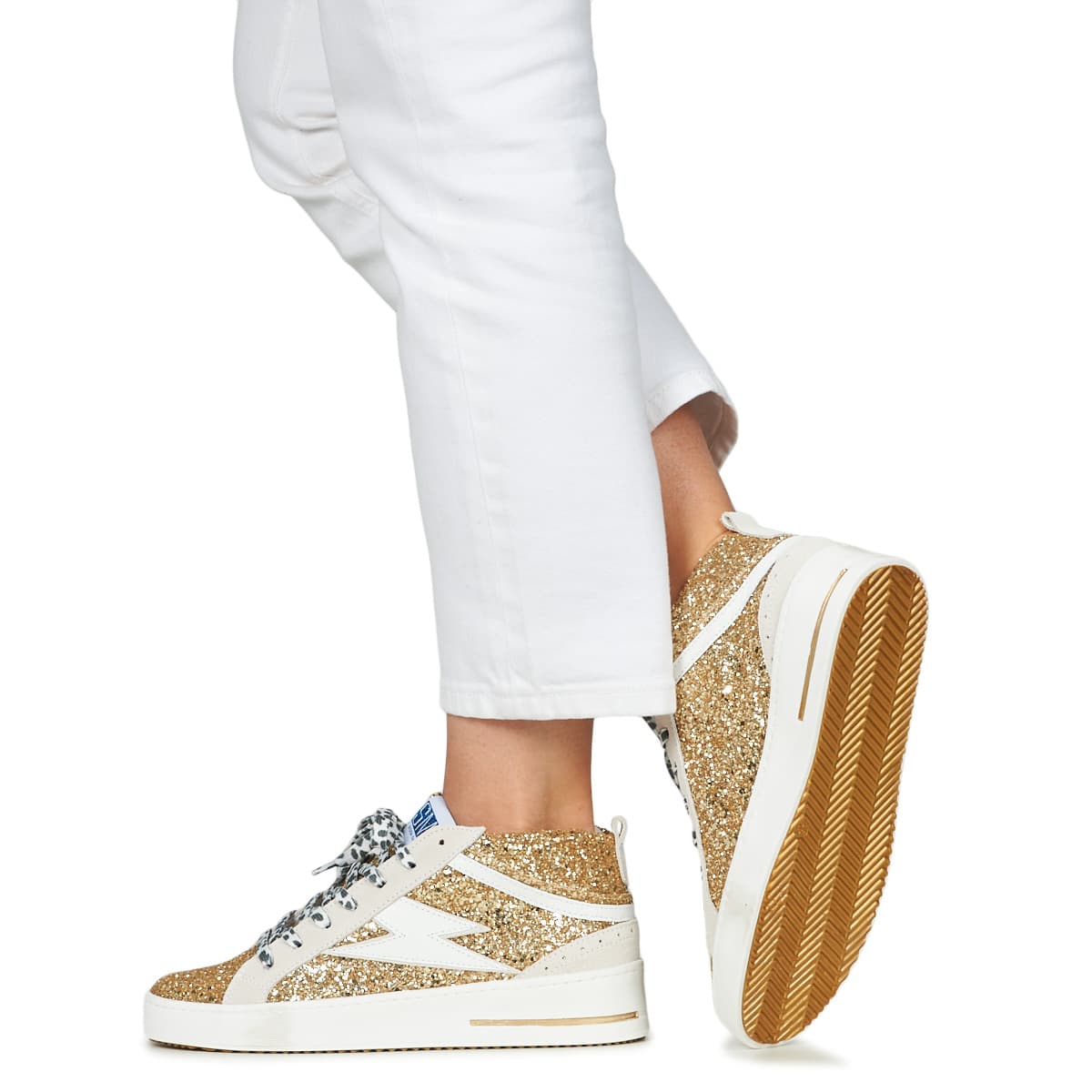 Women's Sneakers Semerdjian Gold