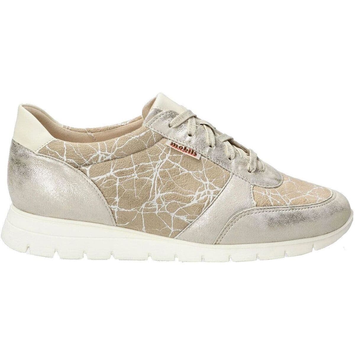 Women's Sneakers Mephisto Beige