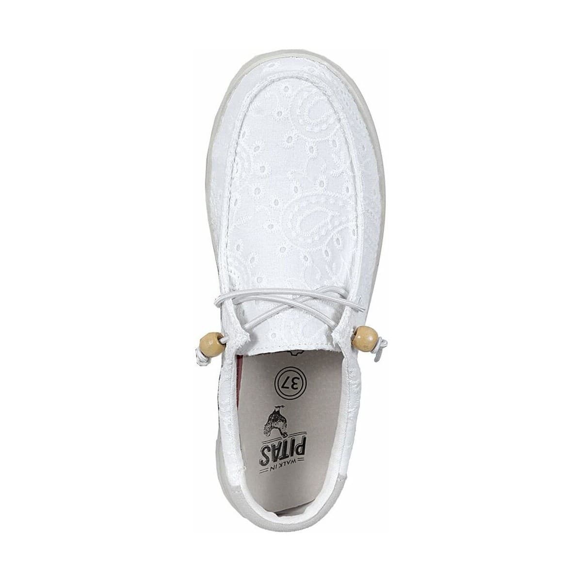 Women's Loafers Pitas White