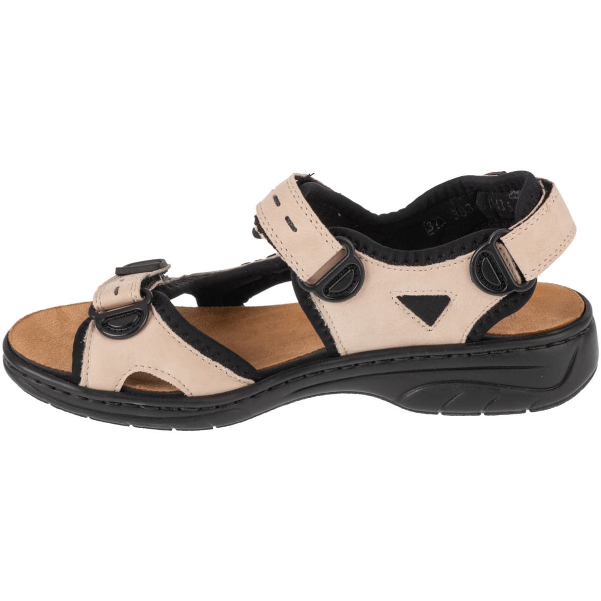 Women's Sports Sandals Rieker Beige