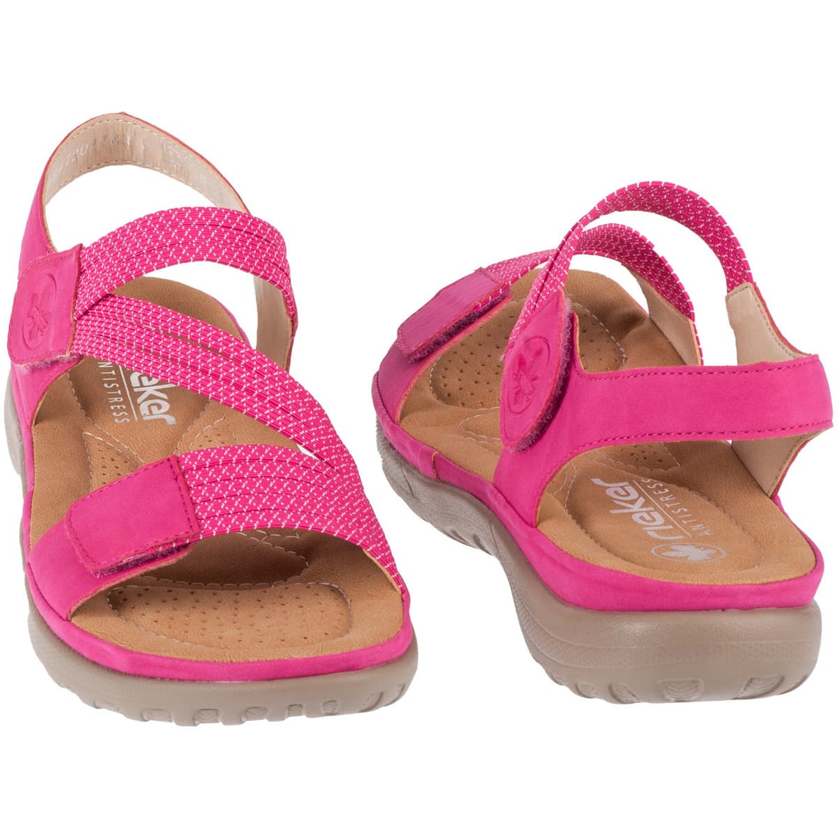 Women's Sports Sandals Rieker Pink