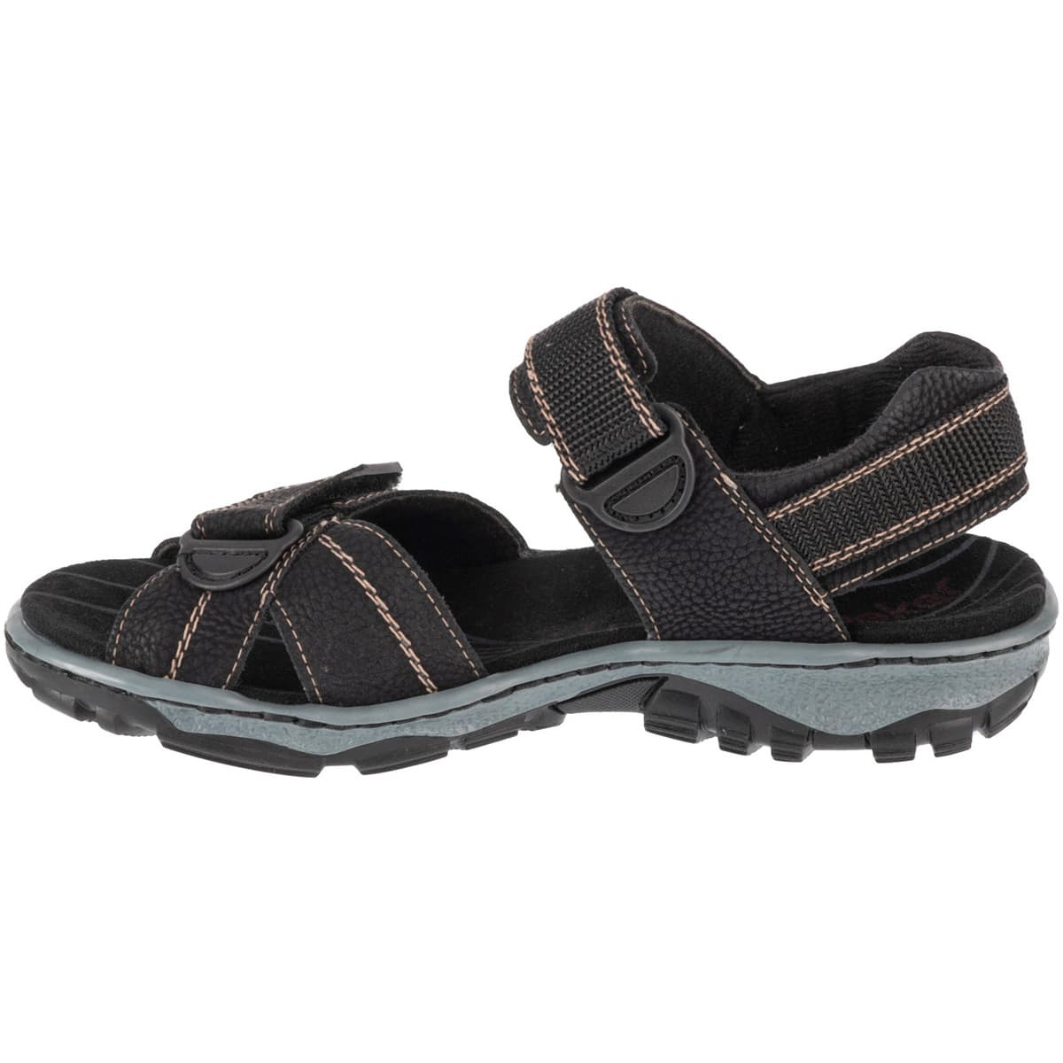 Women's Sports Sandals Rieker Black