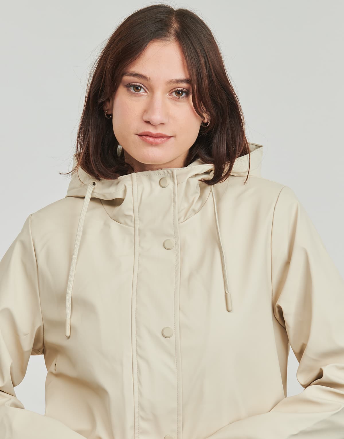 Women's Parkas Only Beige