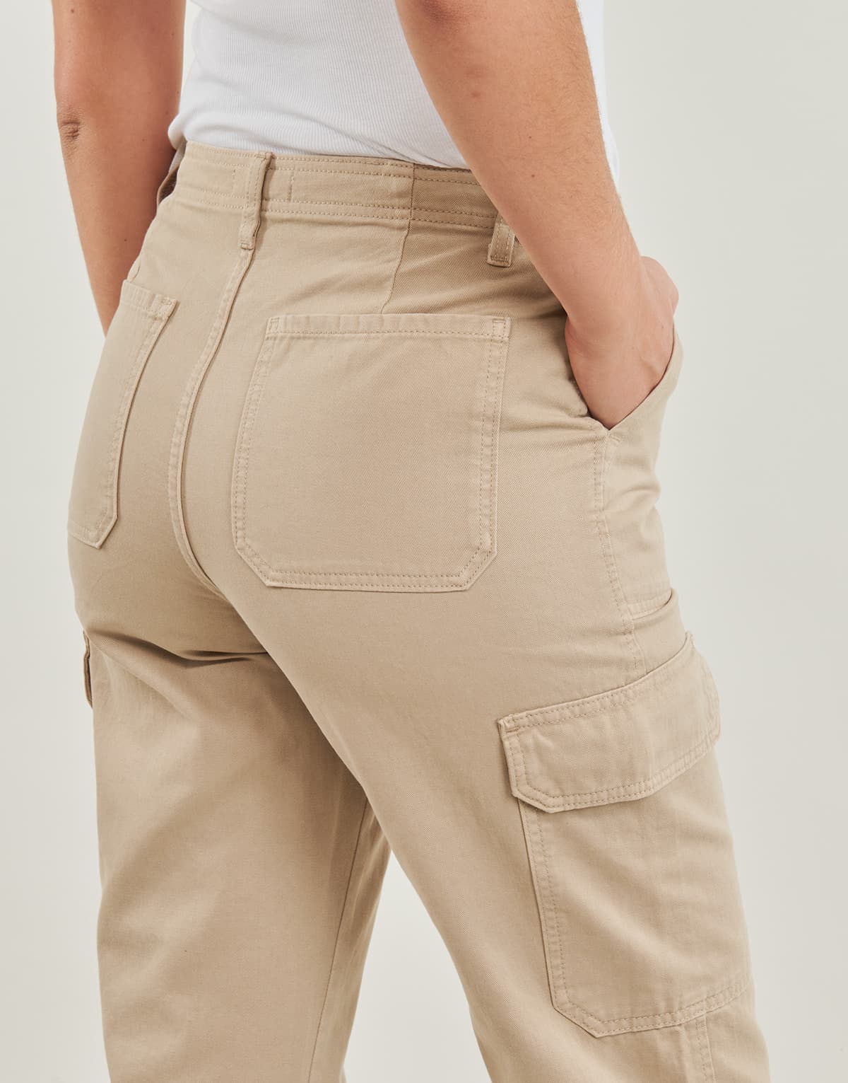 Women's Pants Only Beige