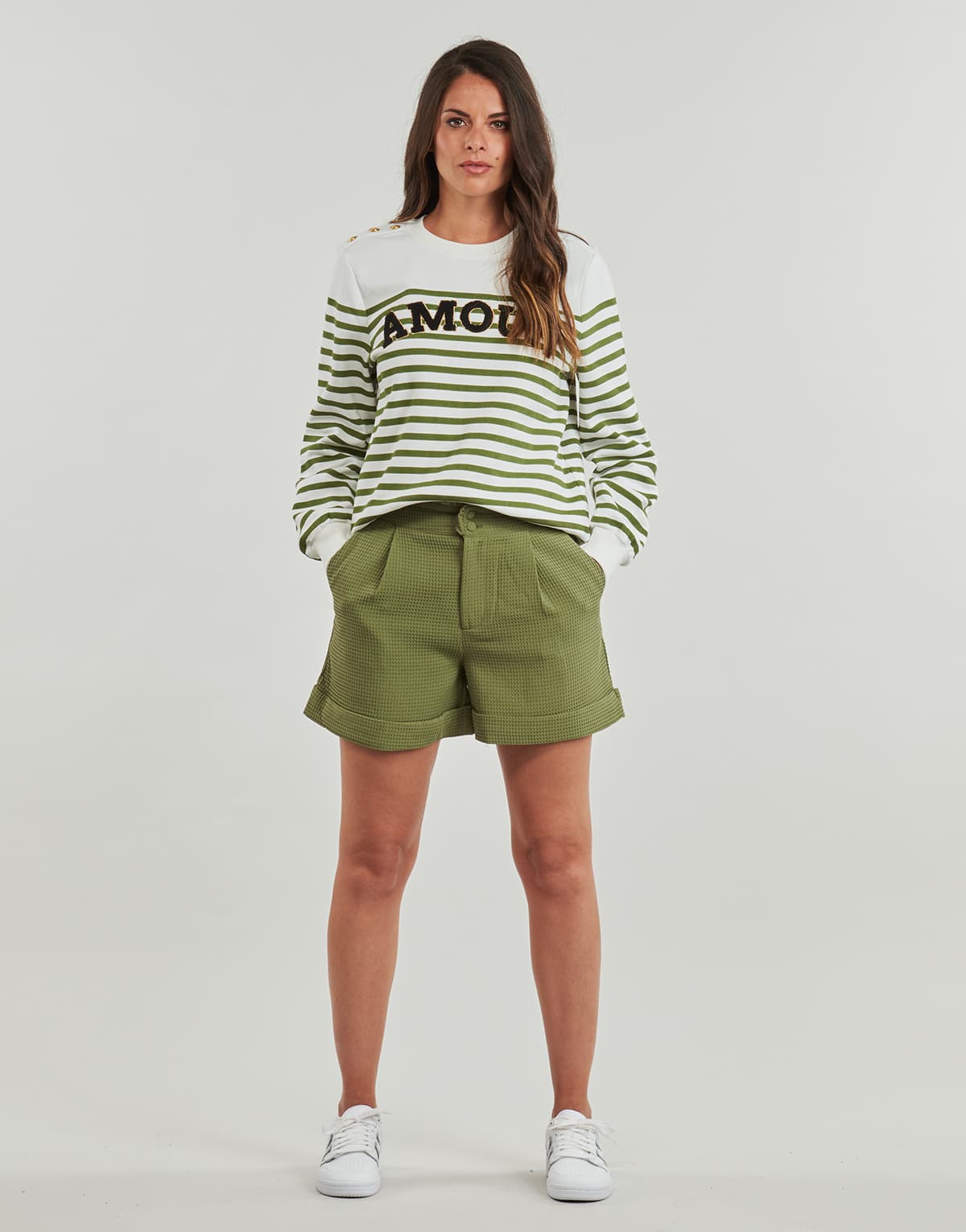 Women's Shorts Only Green