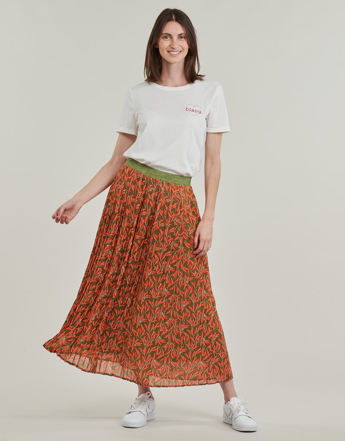 Women's Skirts Only Orange