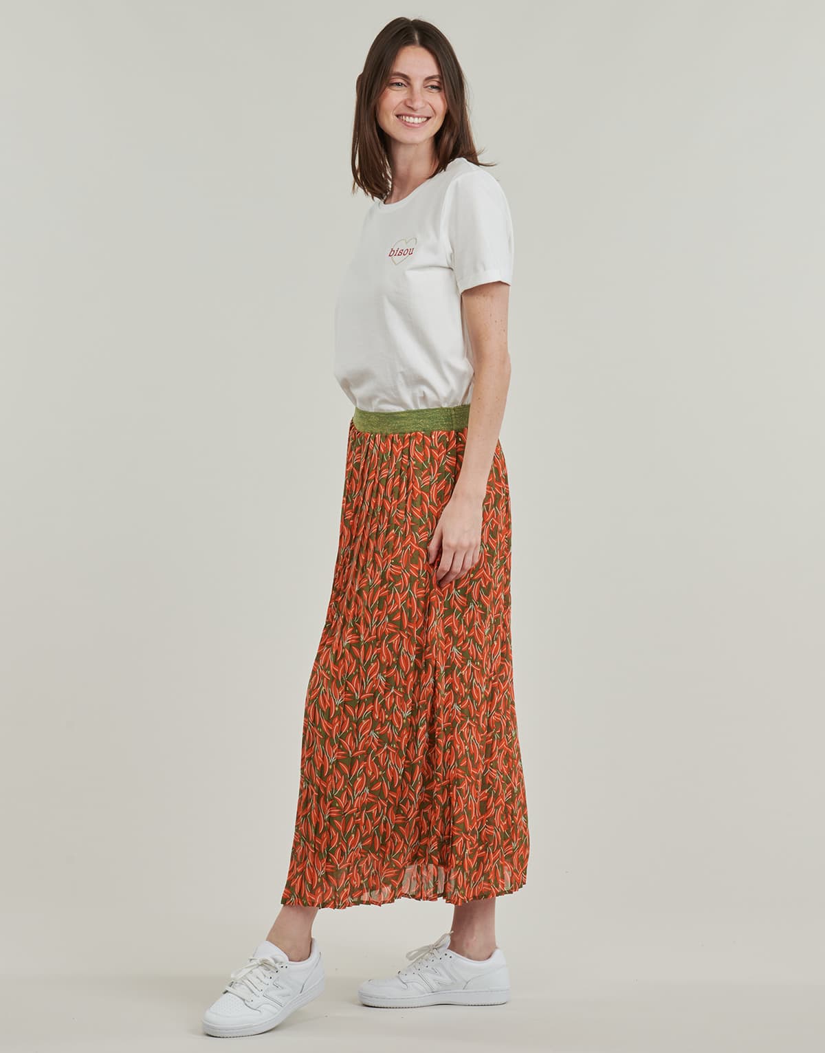 Women's Skirts Only Orange
