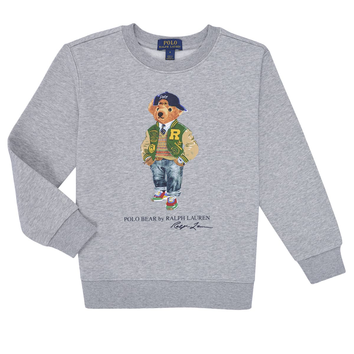 Boys' T-Shirts Polo Ralph Lauren Gray