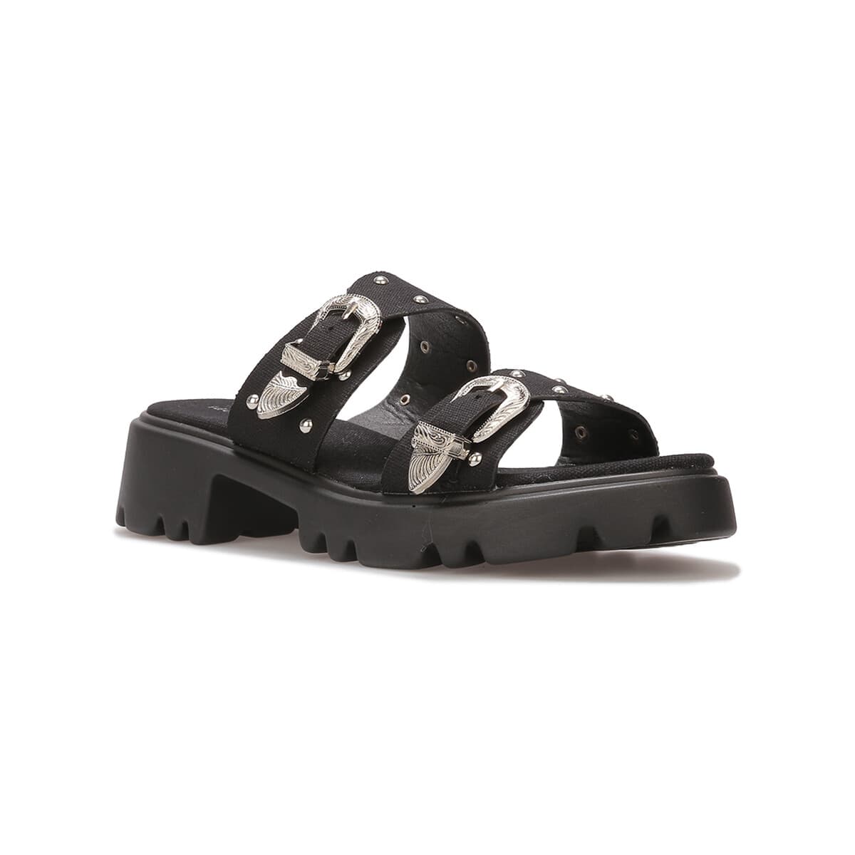 Women's Flip Flops La Modeuse Black
