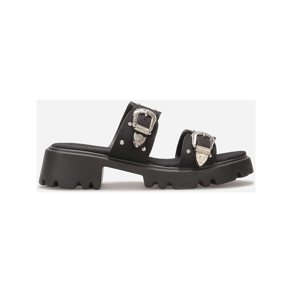 Women's Flip Flops La Modeuse Black