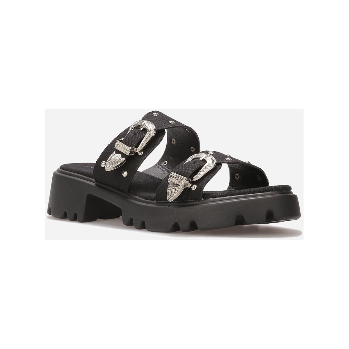 Women's Flip Flops La Modeuse Black