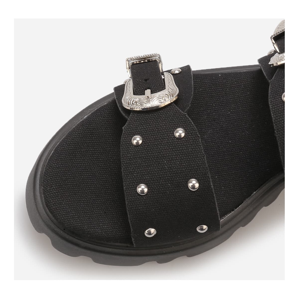 Women's Flip Flops La Modeuse Black