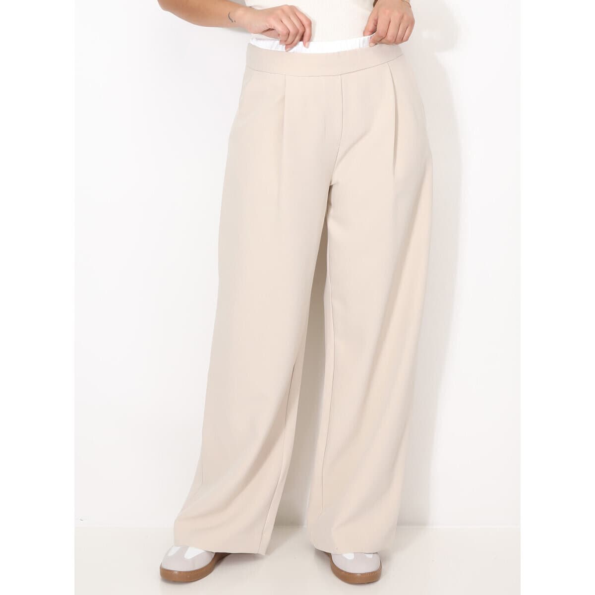 Women's Pants La Modeuse Beige