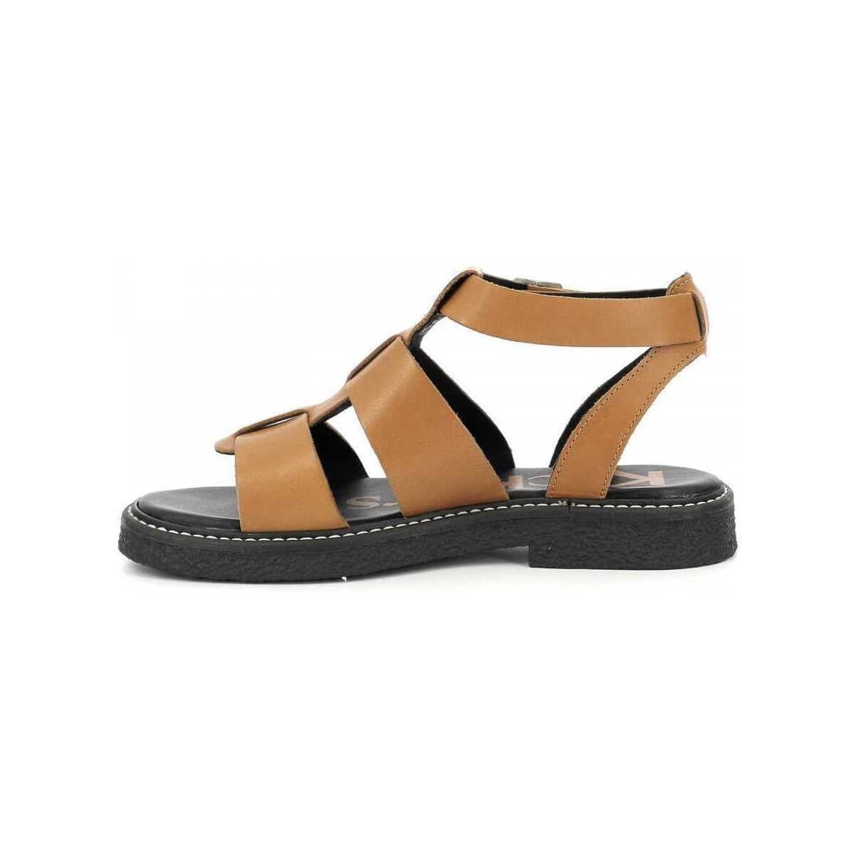 Women's Sandals Kickers Brown