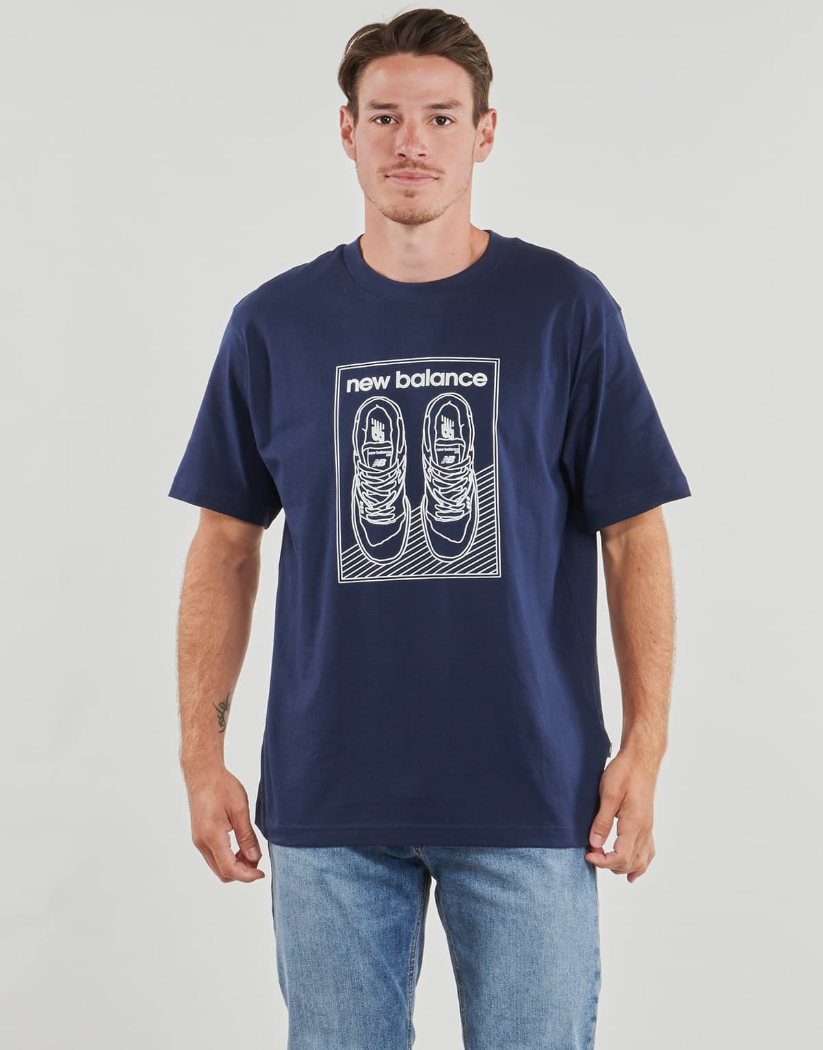 Men's T-Shirts New Balance Blue