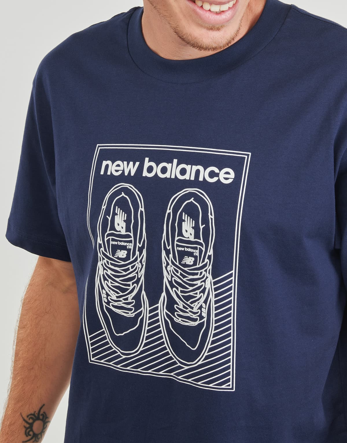 Men's T-Shirts New Balance Blue