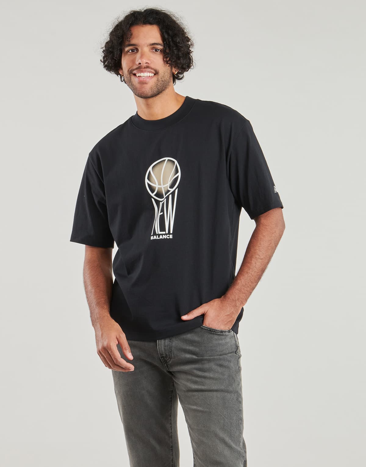Men's T-Shirts New Balance Black
