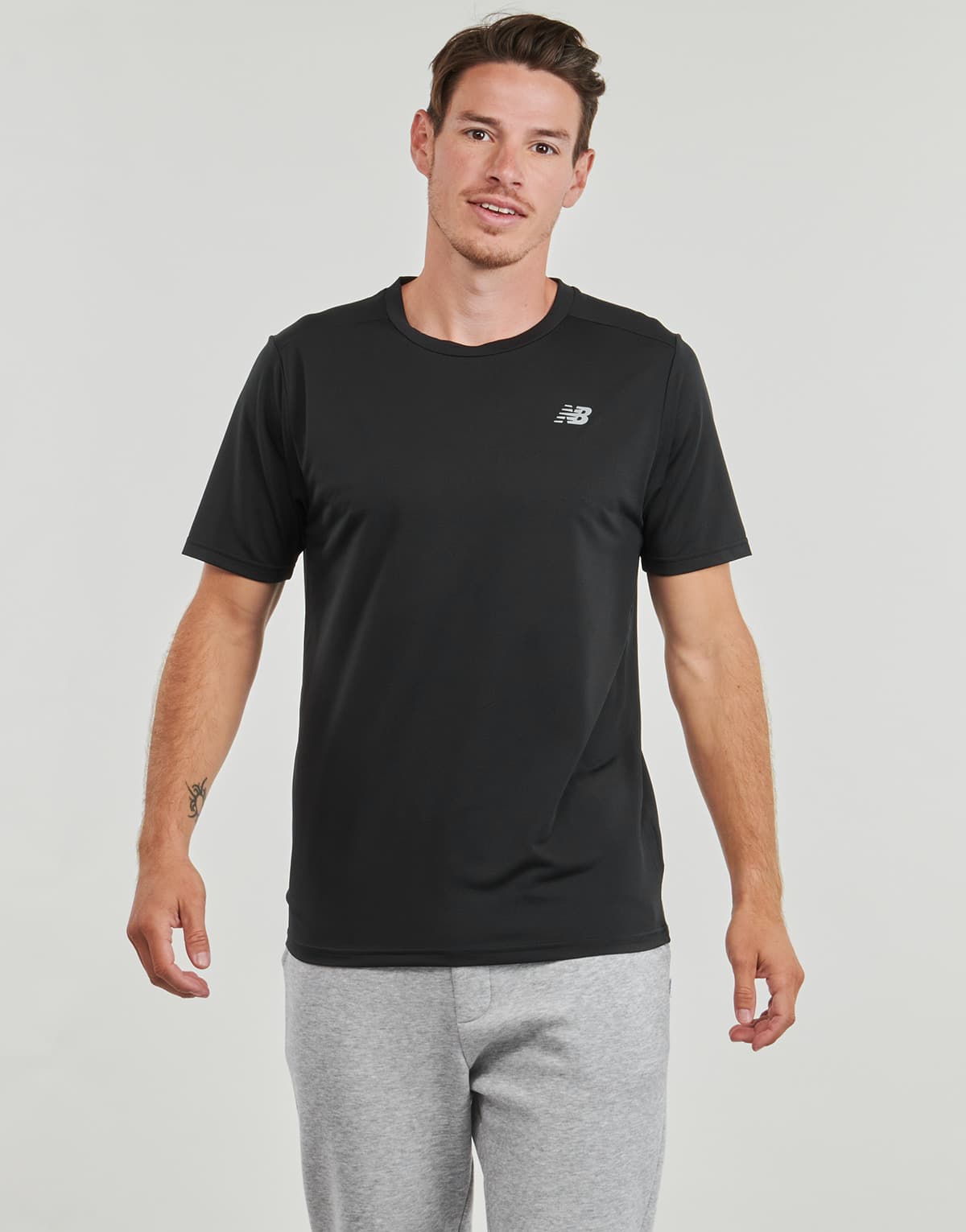 Men's T-Shirts New Balance Black